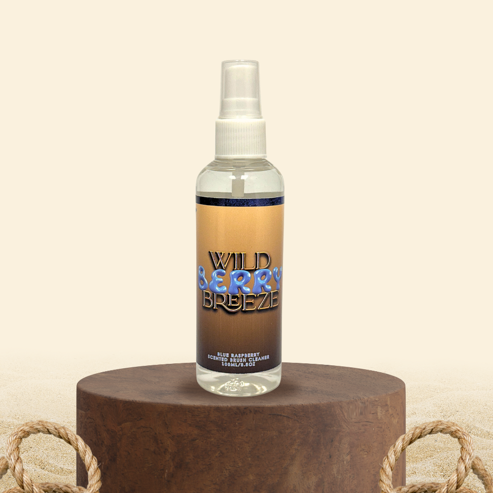 Wild Berry Breeze - Blue Raspberry scented Brush Cleaner