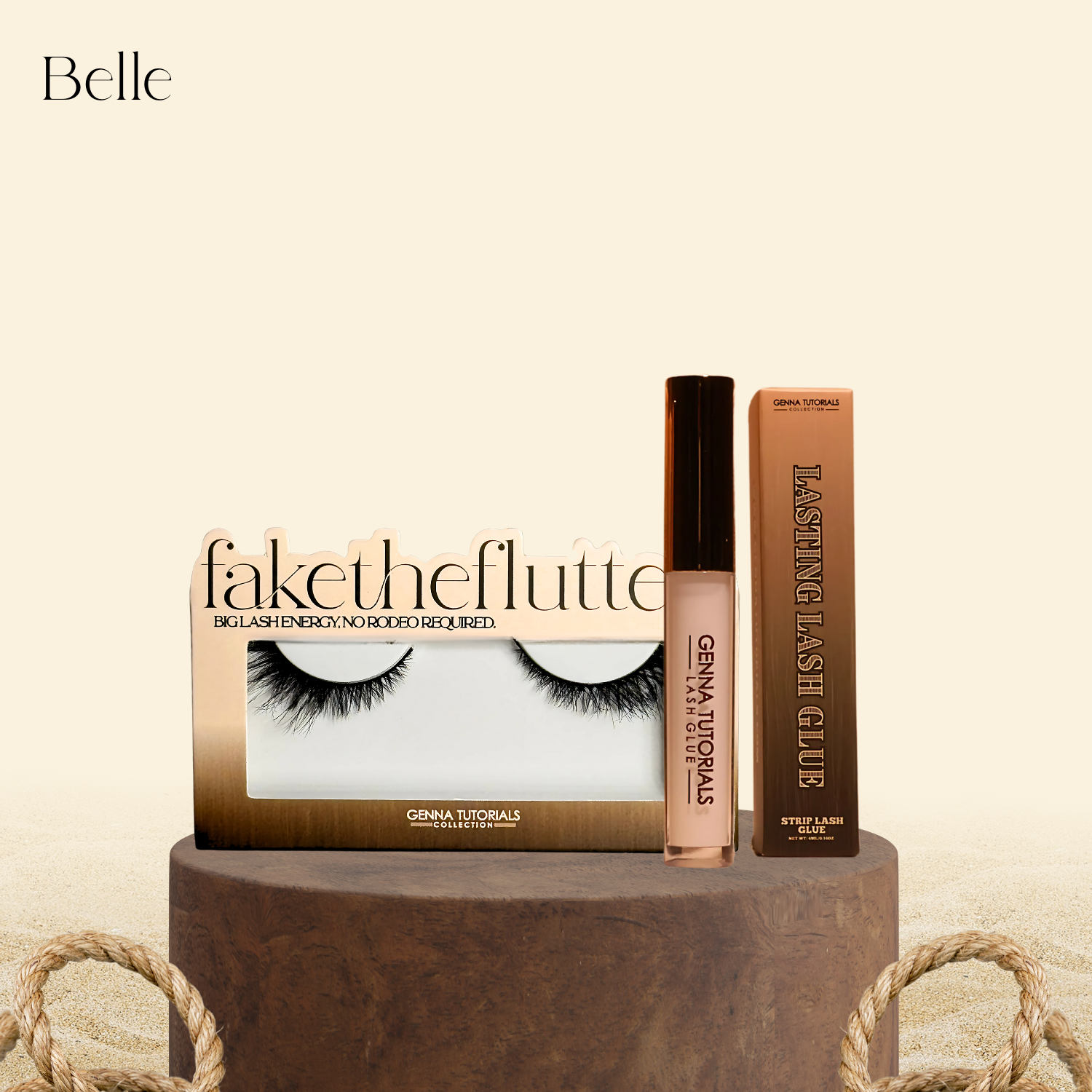 Fake The Flutter Lashes (Single Lashes & Glue)