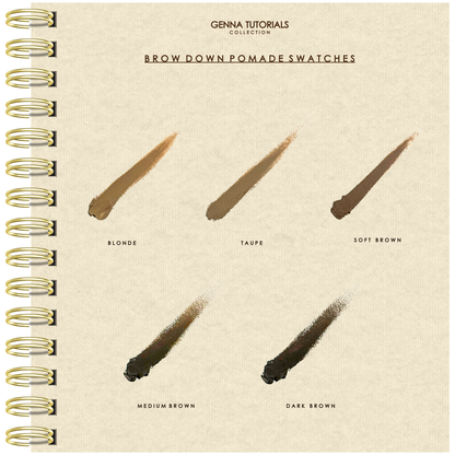 Brow Down Pomade (Includes 2in1 Brush)