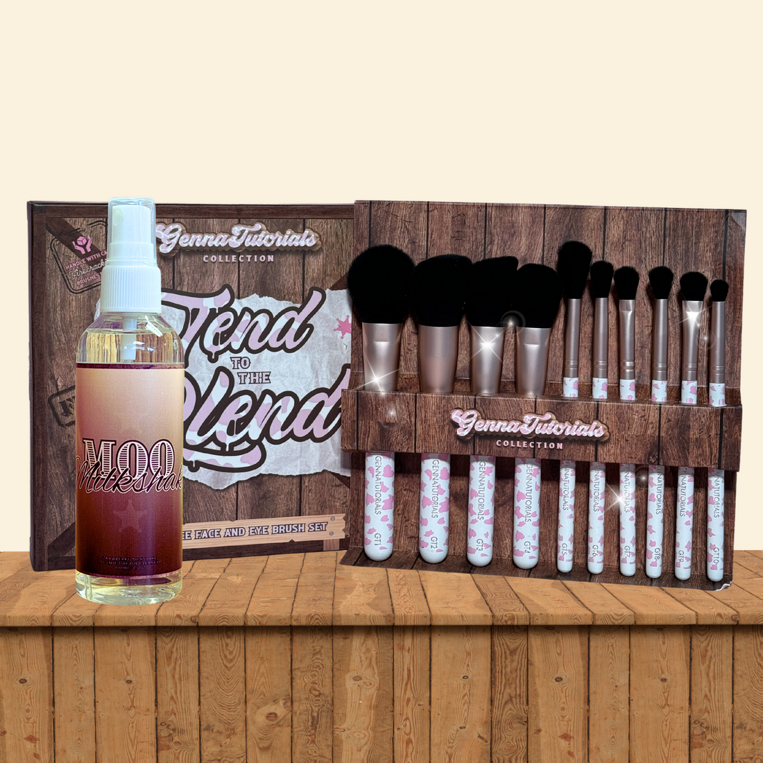 Tend to the Blend Brush Set &amp; Brush cleaner