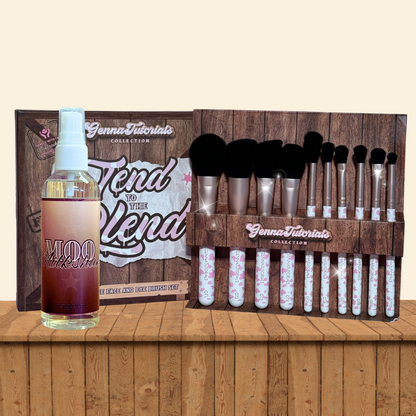 Tend to the Blend Brush Set &amp; Brush cleaner