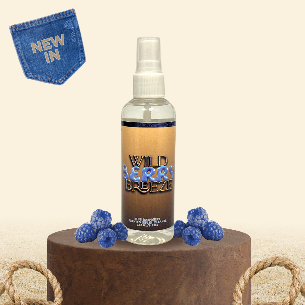 Wild Berry Breeze - Blue Raspberry scented Brush Cleaner
