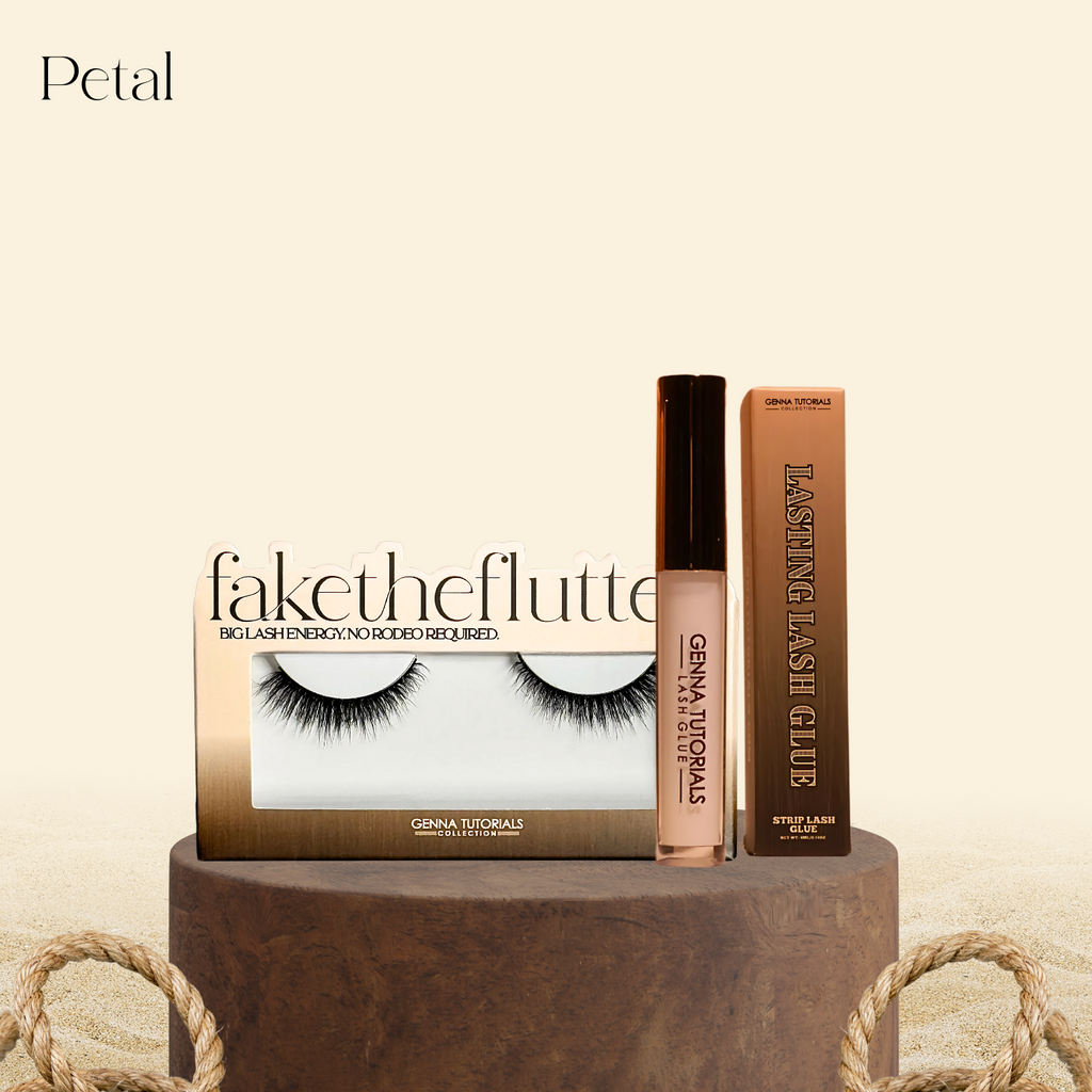 Fake The Flutter Lashes  (Single Lashes & Glue)