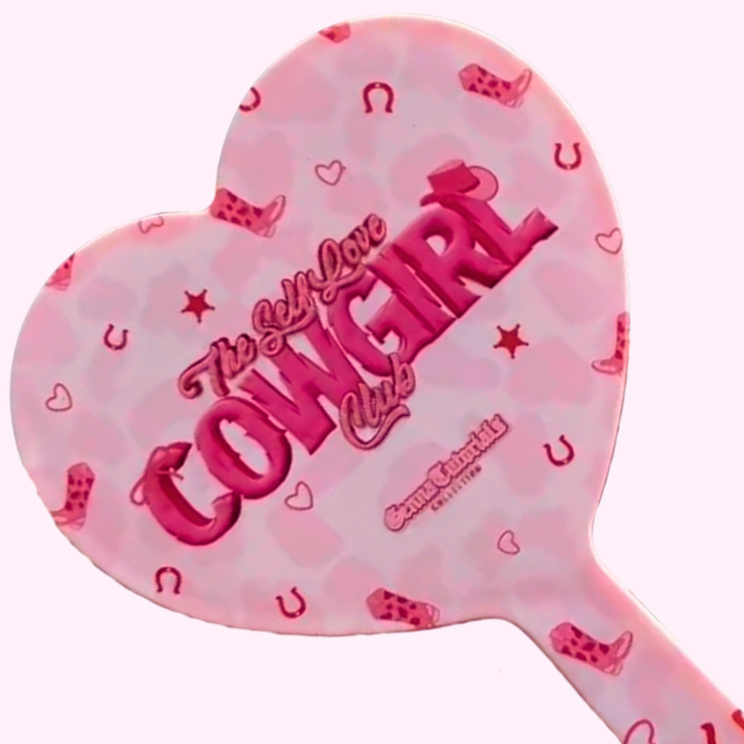 Self Love Cowgirl Club Hand Held Mirror
