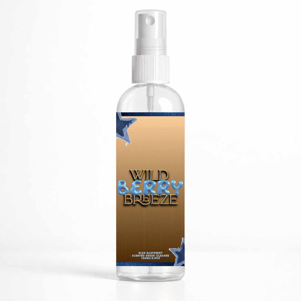 Wild Berry Breeze - Blue Raspberry scented Brush Cleaner