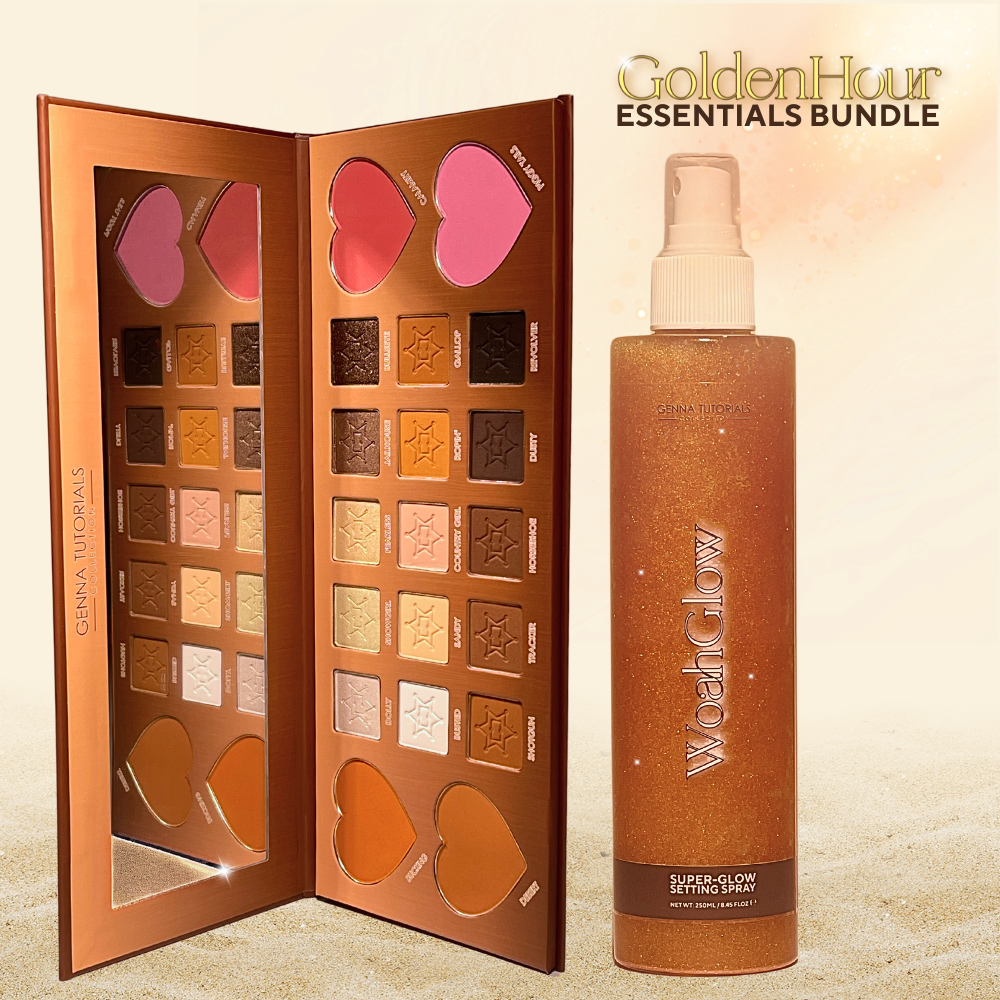 Golden Hour Essentials Bundle (Palette & WoahGlow SuperGlow)